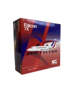 Maquette Métal Dassault Falcon 7X Armée De L'Air - 1/200e -BOUTIQUE AERO maquette metal dassault falcon 7x armee de l air francaise f rafb 1 4