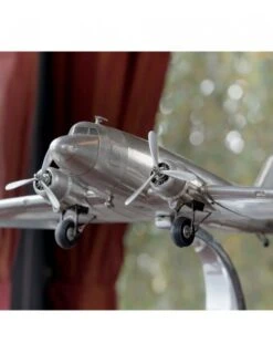 Maquette Métallique Douglas DC3 Dakota - Envergure 97 Cm -BOUTIQUE AERO maquette metal dc3 1 43e 5