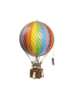 Montgolfière Arc-en-ciel à Suspendre - Diamètre 32 Cm -BOUTIQUE AERO maquette montgolfiere arc en ciel diametre 32 cm 3