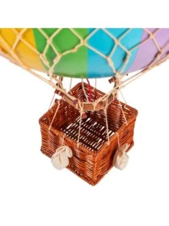 Montgolfière Arc-en-ciel à Suspendre - Diamètre 42 Cm -BOUTIQUE AERO maquette montgolfiere arc en ciel diametre 42 cm 2