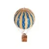 Montgolfière Bleue à Suspendre - Diamètre 8,5 Cm -BOUTIQUE AERO maquette montgolfiere bleue diametre 8 cm