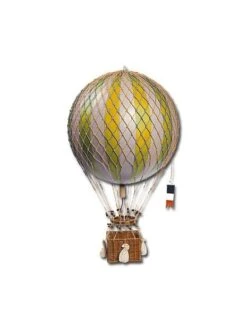 Montgolfière Jaune à Suspendre - Diamètre32 Cm