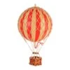 Montgolfière Rouge à Suspendre - Diamètre 8,5 Cm -BOUTIQUE AERO maquette montgolfiere rouge diametre 8 cm