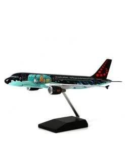Maquette Résine A320 Brussels Airline Décoration Tintin - 1/100e