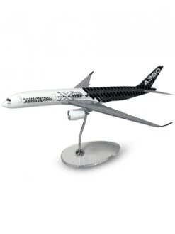 Maquette Résine Airbus A350 XWB Livrée Carbone - 1/200e