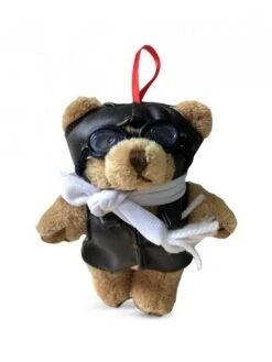 Mini Peluche Ourson Aviateur