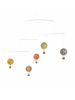 Mobile Montgolfières Couleurs Primaires