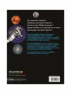 Mon Encyclopédie 6-9 Ans Du Ciel Et De L'espace -BOUTIQUE AERO mon encyclopedie 6 9 ans du ciel et de l espace 1