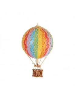 Montgolfière Arc-en-ciel à Suspendre - Diamètre 8,5 Cm