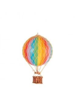 Montgolfière Arc-en-ciel à Suspendre - Diamètre 8,5 Cm -BOUTIQUE AERO montgolfiere arc en ciel a suspendre diametre 85 mm 5