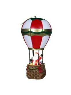 Montgolfière Décorative Lumineuse - Père Noël