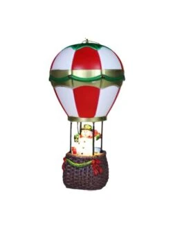 Montgolfière Décorative Lumineuse - Bonhomme De Neige