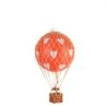 Montgolfière Rouge Avec Cœurs à Suspendre - Diamètre 8,5 Cm -BOUTIQUE AERO montgolfiere rouge avec coeurs a suspendre diametre 85 mm
