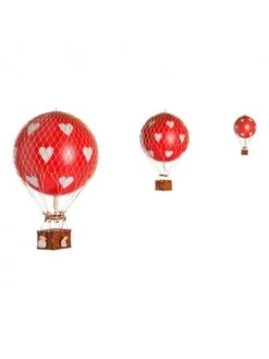 Montgolfière Rouge Avec Cœurs à Suspendre - Diamètre 8,5 Cm 15 Montgolfière Rouge Avec Cœurs à Suspendre - Diamètre 8,5 Cm -BOUTIQUE AERO montgolfiere rouge avec coeurs a suspendre diametre 85 mm 6