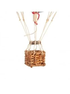 Montgolfière Verte (et Argent) à Suspendre - Diamètre 8,5 Cm -BOUTIQUE AERO montgolfiere verte a suspendre diametre 85 mm 3