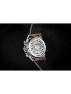 Montre AVI-8 Hawker Harrier II AV-4065-02 Brun Or Brûlé - Boîtier Acier, Cadran Gris, Bracelet Cuir Marron Clair -BOUTIQUE AERO montre avi 8 hawker harrier ii av 4065 02 brun or brule boitier acier cadran gris bracelet cuir marron clair 4