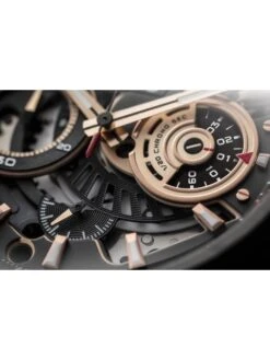 Montre AVI-8 Hawker Harrier II AV-4065-03 Bronze - Boîtier Noir, Cadran Noir, Bracelet Cuir Marron -BOUTIQUE AERO montre avi 8 hawker harrier ii av 4065 03 bronze boitier noir cadran noir bracelet cuir marron 9