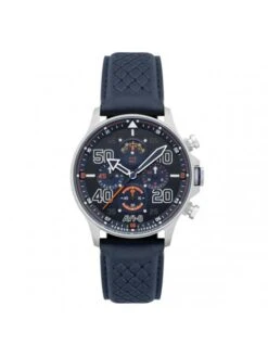 Montre AVI-8 Hawker Typhoon RB396 AV-4093-07 édition Limitée - Boîtier Acier, Cadran Bleu, Bracelet Cuir Bleu -BOUTIQUE AERO montre avi 8 hawker typhoon rb396 av 4093 07 edition limitee boitier acier cadran bleu bracelet cuir bleu 1