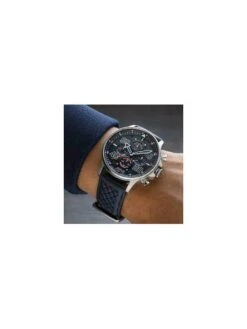 Montre AVI-8 Hawker Typhoon RB396 AV-4093-07 édition Limitée - Boîtier Acier, Cadran Bleu, Bracelet Cuir Bleu -BOUTIQUE AERO montre avi 8 hawker typhoon rb396 av 4093 07 edition limitee boitier acier cadran bleu bracelet cuir bleu 3