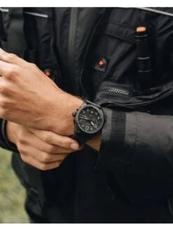 Montre AVI-8 Spitfire AV-4089-03 Noir Ardoise - Boîtier Noir, Cadran Noir, Bracelet Cuir Noir -BOUTIQUE AERO montre avi 8 spitfire av 4089 03 noir ardoise boitier noir cadran noir bracelet cuir noir 4