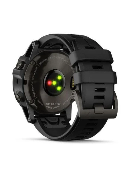 Montre Connectée D2 Delta PX Garmin - Boîtier Noir, Cadran Noir, Bracelet Acier Noir 5 Montre Connectée D2 Delta PX Garmin - Boîtier Noir, Cadran Noir, Bracelet Acier Noir – Image 3