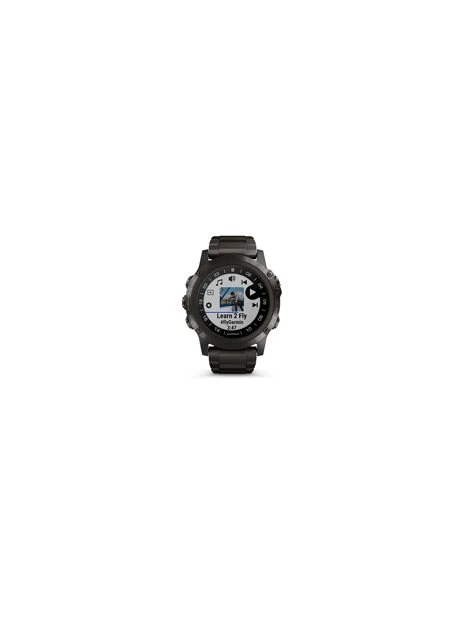 Montre Connectée D2 Delta PX Garmin - Boîtier Noir, Cadran Noir, Bracelet Acier Noir 7 Montre Connectée D2 Delta PX Garmin - Boîtier Noir, Cadran Noir, Bracelet Acier Noir – Image 5