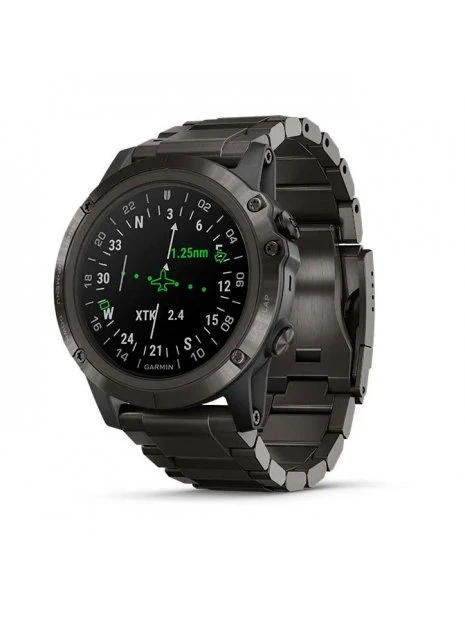 Montre Connectée D2 Delta PX Garmin - Boîtier Noir, Cadran Noir, Bracelet Acier Noir 12 Montre Connectée D2 Delta PX Garmin - Boîtier Noir, Cadran Noir, Bracelet Acier Noir – Image 10