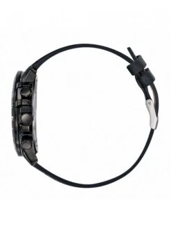 Montre Patrouille De France Athos 4 - Boîtier Noir, Cadran Noir, Bracelet Cuir Noir -BOUTIQUE AERO montre patrouille de france athos 4 boitier noir cadran noir bracelet cuir noir 2