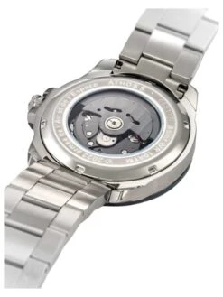 Montre Patrouille De France Athos 5 - Boîtier Noir, Cadran Noir, Bracelet Acier -BOUTIQUE AERO montre patrouille de france athos 5 boitier acier cadran noir bra 2