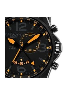 Montre Torgoen T30 304 - Boîtier Noir, Cadran Noir Et Bracelet Caoutchouc Noir -BOUTIQUE AERO montre torgoen t30 304 boitier noir cadran noir et bracelet caoutchouc noir 2