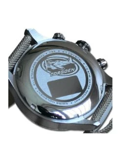 Montre Torgoen T33 402 - Boîtier Acier, Cadran Ivoire, Bracelet Nylon Beige -BOUTIQUE AERO montre torgoen t33 402 boitier acier cadran ivoire bracelet nylon beige 4