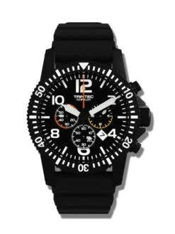 Montre Trintec CoPilot Chronograph / Black / Quartz