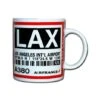 Mug Bag-tag LAX - Air France Los Angeles -BOUTIQUE AERO mug bag tag l a x air france los angeles