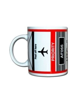 Mug Bag-tag LAX - Air France Los Angeles -BOUTIQUE AERO mug bag tag l a x air france los angeles 2