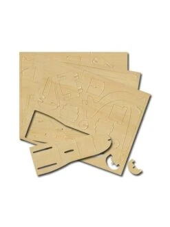 Navette Spatiale En Bois à Monter -BOUTIQUE AERO navette spatiale en bois a monter 1