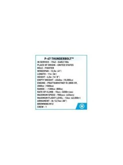 Cobi P-47 THUNDERBOLT -BOUTIQUE AERO p 47 thunderbolt 9