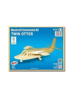 Petit Avion En Bois à Monter - Twin Otter -BOUTIQUE AERO petit avion en bois a monter twin otter 2