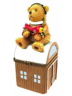 Petite Boîte Ourson Aviateur
