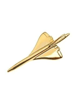 Pin's 3D Doré 24ct Concorde