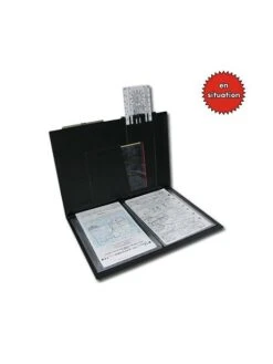 Planche De Vol Ouvrante A4 Avec Deux Pinces SQUAWK 2442 - Aviation Passion -BOUTIQUE AERO planche de vol ouvrante a4 avec deux pinces squawk 2442 aviation passion 3