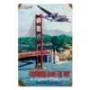 Plaque Décorative « California Leads The Way » -BOUTIQUE AERO plaque decorative california leads