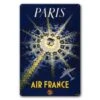 Plaque Décorative Paris Air France -BOUTIQUE AERO plaque decorative en metal paris air france 31 x 46 cm