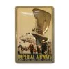 Plaque Décorative En Relief Imperial Airways (20 X 30 Cm) -BOUTIQUE AERO plaque decorative en relief imperial airways 20 x 30 cm