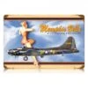 Plaque Décorative Memphis Belle - Flying Fortress B17 -BOUTIQUE AERO plaque decorative memphis belle flying fortress b17