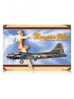 Plaque Décorative Memphis Belle - Flying Fortress B17