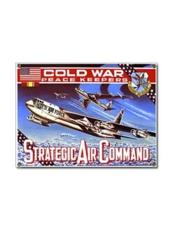 Plaque émaillée Strategic Air Command