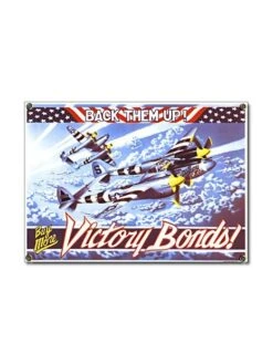 Plaque émaillée Victory Bonds