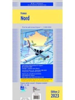 Pochette VFR 2024 - Documents VFR Et Enveloppe PVC - 2e édition - Version PAPIER -BOUTIQUE AERO pochette vfr 2023 2eme edition complete enveloppe pvc carte rtba cartes france nord sud et plaquette bria 4