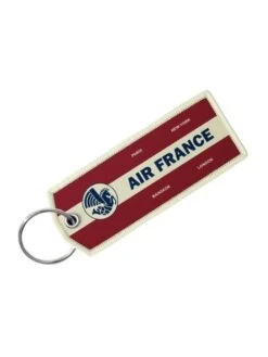 Porte-clés Air France Flamme Vintage Bordeaux