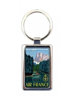 Porte-clés Métal Air France Canada